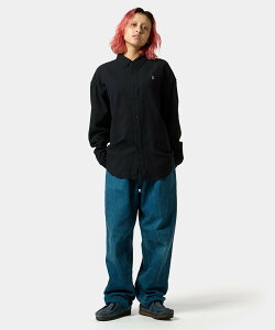 HUF MEGABLAST LS SHIRT / HUF �n�t �V���c �n�t �g�b�v�X �V���c�E�u���E�X �u���b�N �z���C�g�y���������z