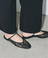 GRISE 《WEB+一部店舗限定》GRISEラウンドシアーストラップミュール ルタロン シューズ・靴 その他のシュ…