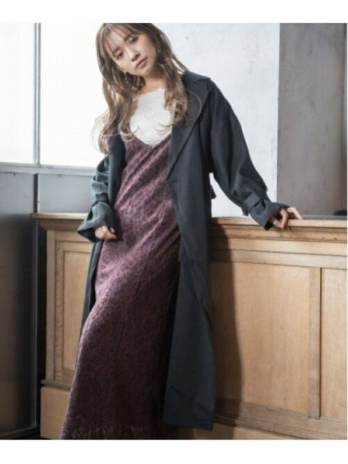 Mysty Woman ルーズトレンチコート Rakuten Fashion 楽天ファッション 旧楽天ブランドアベニュー Cf21