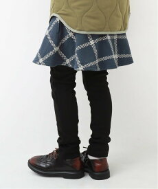 【SALE／29%OFF】devirock RICH WARM 裏シャギー プリント スカッツ スカッツ 10分丈スカッツ デビロック スカート その他のスカート ネイビー グレー