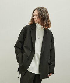 【SALE／60%OFF】JUNRed ウールブレンドジャケット ジュンレッド ジャケット・アウター テーラードジャケット・ブレザー ブラック ホワイト ブルー【送料無料】