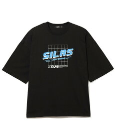 SILAS PIXEL LOGO WIDE S/S TEE SILAS サイラス トップス カットソー・Tシャツ ブラック グレー ホワイト【送料無料】