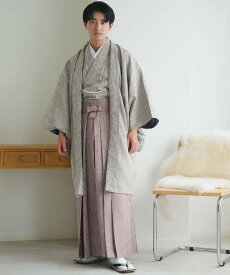utatane utatane 羽織袴5点セット メンズ ブラウン*テラコッタ ウタタネ 着物・浴衣・和装小物 着物 ブラウン【送料無料】