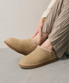 BEAUTY&YOUTH UNITED ARROWS 【国内EXCLUSIVE】＜UGG＞クラシック マイクロ ショートブーツ/スリッポン ビューティー＆ユース　ユナイテッドアローズ シューズ・靴 ブーツ ホワイト【送料無料】