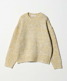 【SALE／30%OFF】a day in the life ミックスカラー フェザー ニット ＜A DAY IN THE LIFE＞ ユナイテッドアローズ アウトレット トップス ニット イエロー ホワイト【送料無料】