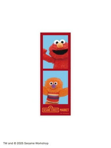 SESAME STREET MARKET �ʂ�����݃t�H�g �ؖ��ʐ^���X�e�b�J�[ �Z�T�~�X�g���[�g�}�[�P�b�g ���[�� �X�e�b�J�[�E�V�[���E�e�[�v ���b�h