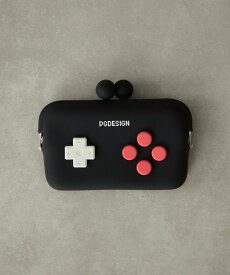 BIRTHDAY BAR DO-MO CONTROLLER コントローラー型のポーチ バースデイバー 財布・ポーチ・ケース ポーチ ブラック グレー