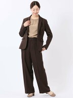 【SALE／10%OFF】m.f.editorial スーツ レディース 上下 セットアップ ツーピース ビジネス 裾上げ済み …