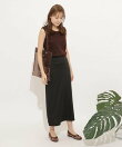 バックスリットIラインスカート