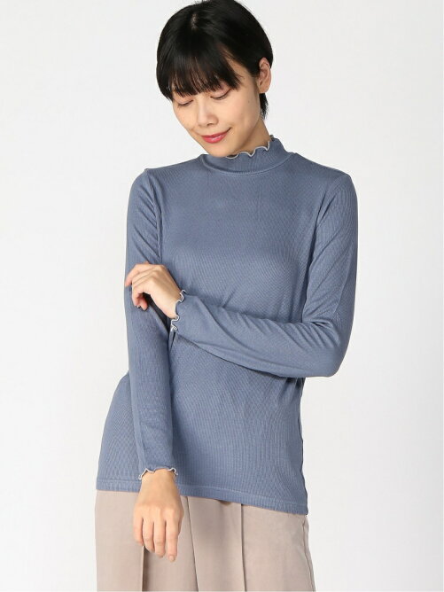 Nimes テレコ ハイネックプルオーバー Rakuten Fashion 楽天ファッション 旧楽天ブランドアベニュー Bv42