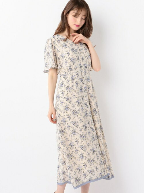 Misch Masch 小花柄ロングワンピース Rakuten Fashion 楽天ファッション 旧楽天ブランドアベニュー Cu