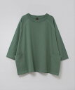 URCH RNA M2268 スリークォーターポケT アールエヌエーエヌ トップス カットソー・Tシャツ グレー ブルー グリーン ホワイト【送料無料】