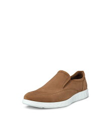 【SALE／30%OFF】ECCO ECCO エス ライト ハイブリット 本革 メンズ ドレスカジュアルシューズ エコー シューズ・靴 スリッポン ブラウン【送料無料】
