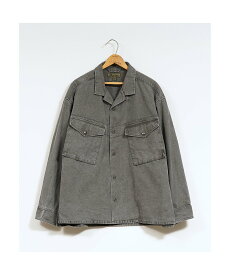 Nigel Cabourn 【公式】ナイジェル・ケーボン / MAN / パラトルーパーシャツ - ピグメン ナイジェル・ケーボン トップス シャツ・ブラウス グレー【送料無料】