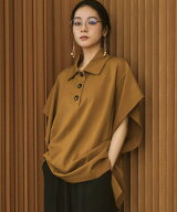 【SALE／12%OFF】ELFRANK 【2026SS】ポンチョシルエット オーバーサイズ ポロシャツ リバーフィールド ア…