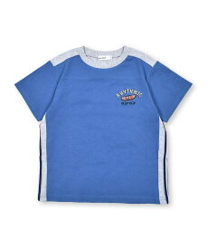 【SALE／50%OFF】SLAP SLIP 【防汚加工】サイドライン半袖Tシャツ(80~130cm) ベベ オンライン ストア トップス カットソー・Tシャツ ホワイト ブルー