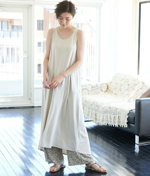 Rope Picnic Essential Wear 吸水速乾 抗菌加工 Aラインノースリーブワンピース Rakuten Fashion 楽天ファッション 旧楽天ブランドアベニュー Bj34