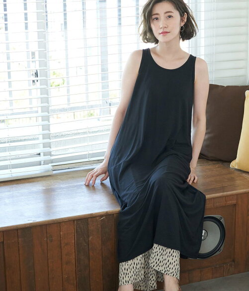 Rope Picnic Essential Wear 吸水速乾 抗菌加工 Aラインノースリーブワンピース Rakuten Fashion 楽天ファッション 旧楽天ブランドアベニュー Bj34