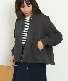 BEAMS HEART WOMEN BEAMS HEART / バックボリューム MA-1 ブルゾン 24SS ビームス ハート ジャケット・アウター ブルゾン・ジャンパー ベージュ カーキ【送料無料】