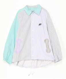 MEGMIURA WARDROBE MEGMIURA WARDROBE/(U)Coach Jacket メグミウラ ジャケット・アウター その他のジャケット・アウター ブルー パープル【送料無料】