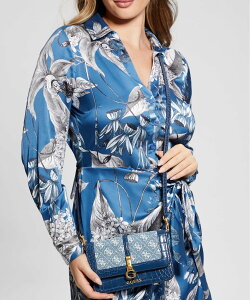 ySALE^70%OFFzGUESS GUESS V_[obO (W)G JAMES Logo Flap Orgnzr QX obO V_[obO u[yz