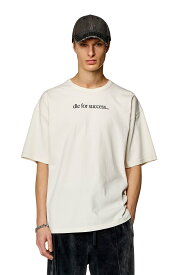 DIESEL メンズ Tシャツ T-BOXT-N6 ディーゼル トップス カットソー・Tシャツ ホワイト ブラック【送料無料】