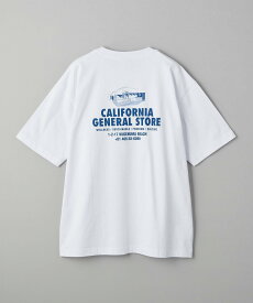 California General Store ＜CGS.＞ オーガニックコットン スーベニア Tシャツ 1 ビューティー＆ユース　ユナイテッドアローズ トップス カットソー・Tシャツ ホワイト グレー【送料無料】