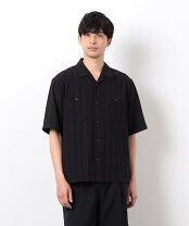 楽天市場】キューバシャツ ブラック lの通販