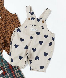 【SALE／10%OFF】BREEZE 【リンク】ベビーシェフサロペット エフオーオンラインストア オールインワン・オーバーオール オーバーオール・サロペット ベージュ ブラウン