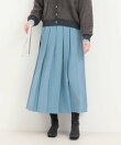フェイクスウェードプリーツスカート