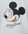 <機能性素材>Mickey Mouse/ミッキーマウス/ フェイスTシャツ 限定展開
