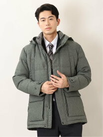 【SALE／66%OFF】TAKA-Q WOOLEN TEC+ON ハーフダウン タカキュー ジャケット・アウター ダウンジャケット・ダウンベスト グレー ネイビー【送料無料】