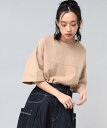 URCH RNA URCH RNA/(W)M1998 ツールポケット半T アールエヌエーエヌ トップス カットソー・Tシャツ ブルー グレー グリーン パープル ブラック ベージュ ホワイト ピンク【送料無料】