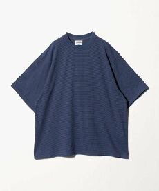 UNITED ARROWS 【別注】＜YONETOMI＞ボーダー クルーネック ショートスリーブ Tシャツ ユナイテッドアローズ トップス カットソー・Tシャツ ブラウン ブラック ネイビー グリーン【送料無料】