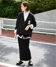 《WEB限定カラーあり/追加予約》サガラ刺繍スエットライクニットカーディガン
