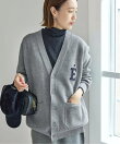 《WEB限定カラーあり/追加予約》サガラ刺繍スエットライクニットカーディガン