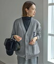 《WEB限定カラーあり/追加予約》サガラ刺繍スエットライクニットカーディガン