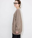《WEB限定カラーあり/追加予約》サガラ刺繍スエットライクニットカーディガン