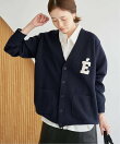《WEB限定カラーあり/追加予約》サガラ刺繍スエットライクニットカーディガン