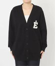 《WEB限定カラーあり/追加予約》サガラ刺繍スエットライクニットカーディガン