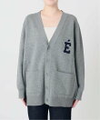 《WEB限定カラーあり/追加予約》サガラ刺繍スエットライクニットカーディガン