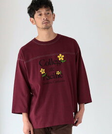 【SALE／60%OFF】B:MING by BEAMS Collegiate Pacific * B:MING by BEAMS / 別注 プリント フットボール Tシャツ ビームス アウトレット トップス カットソー・Tシャツ レッド