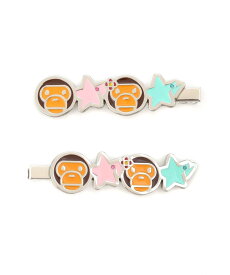 A BATHING APE BABY MILO HAIR CLIP SET #1 ア ベイシング エイプ ヘアアクセサリー バレッタ・ヘアクリップ・ヘアピン