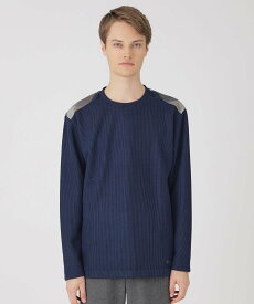 BLACK LABEL CRESTBRIDGE ショルダーチェックニットソー ブルーレーベル / ブラックレーベル・クレストブリッジ トップス その他のトップス ホワイト グレー ブラック ネイビー オレンジ【送料無料】