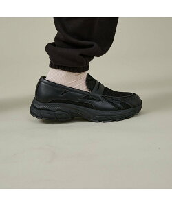 ABAHOUSE LASTWORD BLACK LOAFER SNEAKERS / ubN [t@[Xj[J[/ AonEX V[YEC Xj[J[ ubNyz