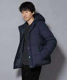 【SALE／30%OFF】NANO universe anewdown(R)フルダルステッチフーデット撥水ダウン ナノユニバース ジャケット・アウター ダウンジャケット・ダウンベスト ネイビー ブラック ベージュ【送料無料】