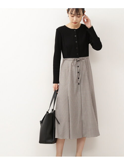 Natural Beauty Basic 洗える ガンクラブドッキングワンピース Rakuten Fashion 楽天ファッション 旧楽天ブランドアベニュー Dk57