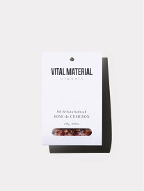 VITAL MATERIAL アロマハーブバスソルト(1回用) ヒーリングローズ ヴァイタル マテリアル ボディケア・オーラルケア 入浴剤