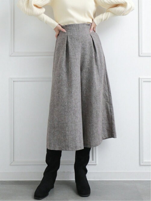 Clear ワイドガウチョパンツ Rakuten Fashion 楽天ファッション 旧楽天ブランドアベニュー By48