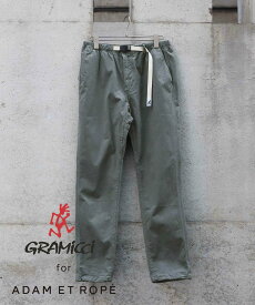 【SALE／40%OFF】ADAM ET ROPE' HOMME 《別注》【GRAMICCI / グラミチ】NN PANTS / GARMENT DYE TIGHT FIT アダムエロペ パンツ その他のパンツ ブラック グレー グリーン【送料無料】